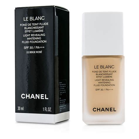 chanel whitening foundation|Chanel le blanc.